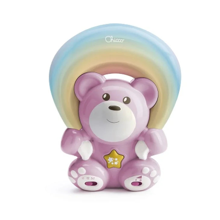 Rainbow Bear First Dreams Rosa Chicco