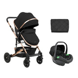 Stroller 3in1 transf. seat Amaia Verde(Mint) - Kikkaboo