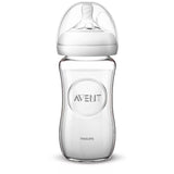 BIBERON VETRO 240ML 1M+/AVENT