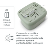 Sterilizzatore con asciugatura 2 in 1 SteriDry- NUVITA