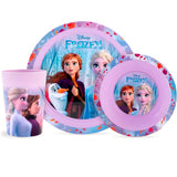 SET PIATTI FROZEN 3 PZ-DISNEY